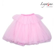 Leya.me Юбка-пачка с баской розовая STC-048