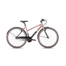 28" FORWARD Corsica 2020 (3ск, алюм, жестк.вилка, V-br, SHIMANO Nexus)(рама 50см, черный коричневый)