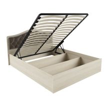 ТЭКС Кровать Дели каркас (1,6) велюр шоколад ID - 303153