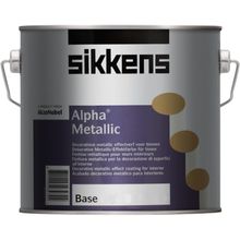 Sikkens Wood Coatings Alpha Metallic 950 мл серебристая