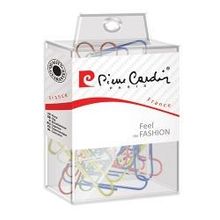 скрепки Pierre Cardin, 50мм, цветные, 40шт, пластиковая упаковка 57505