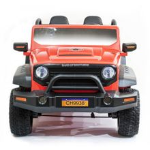 Детский электромобиль Jeep Hunter Red с полным приводом - CH9938-RED