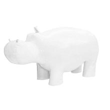 Мебельимпекс Пуф Leset Бегемот МИНИ   белый крокодил ID - 310502