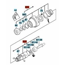 Bosch Патрон SDS-plus для перфоратора GBH 2-24 D, GBH 2-26 E, GBH 2-26 RE, GBH 2-26 DE, GBH 2-26 DRE, GBH 2-26 DBR, GBH 2400, GBH 36 V-Li, GBH 18V-26 (1617000598 , 1.617.000.598)