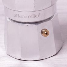 Кофеварка гейзерная Kamille 150мл из алюминия