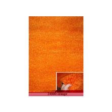 Турецкий ковер Супер шагги 24000-orange, 1 x 2