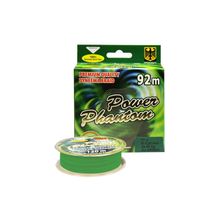 Леска плет. Power PHANTOM, 92m, 0,22mm, 24,45kg, тёмно-зелёный