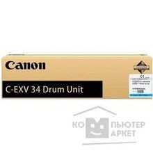 Canon 3787B003AA Барабан C-EXV 34 голубой для  iR ADV C2220L C2220i C2225i 43000 стр. C2230i 61000 стр.