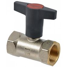 Шаровой кран Oventrop Optibal Ду 20 3 4 ВВ, высокотемпературный, PN 16