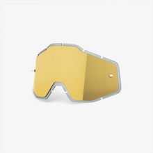 Линза 100% Racecraft Accuri Strata Anti-Fog Injected Gold Mirror (51004-009-02)