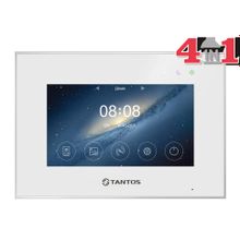 Tantos ✔ Видеодомофон Tantos Marilyn HD, Белый, Touch Screen