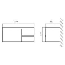 BelBagno Мебель для ванной PROSPERO-1200-3C-SO-RB-RIGHT