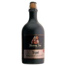 Пиво Герцог Ян Трипель, 0.500 л., нефильтрованное, светлое, стеклянная бутылка, 0
