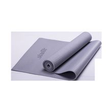STARFIT Коврик для йоги FM-101, PVC, 173x61x0,5 см, серый