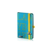 XX.AMLD23K-039 - Записная книга Lanybook , A6 90x140, клетка + зеркало