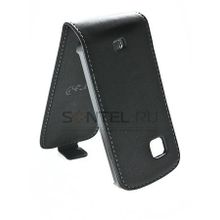 C5-03 Nokia Чехол-книжка Clever Case UltraSlim PREMIUM чёрный