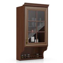 Любимый Дом Кухня Кантри Орех Шкаф-витрина с открытой полкой 50 см., универсальная дверь ID - 287580