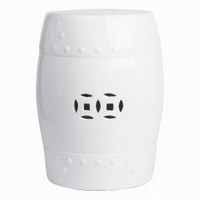 DG-Home Garden Stool White DG-F-BT22