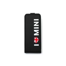 Чехол для iPhone 5 Mini Hard Case with flap design 04, цвет black (MNFLP504BL)