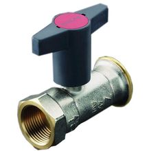 Шаровой кран Oventrop Optibal P Ду 25 Rp 1 xG 1 1 2 без обратного клапана