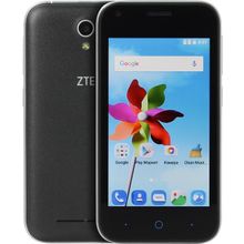 Смартфон  ZTE Blade L110 Black (1.2GHz, 1GbRAM, 4" 800x480, 3G+WiFi+BT+GPS,  8Gb+microSD,  2Mpx,  Andr)