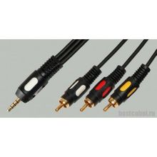 Кабель 3RCA-3RCA Premier 5-306 3