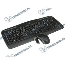 Комплект клавиатура + мышь Logitech "MK330 Wireless Combo" 920-003995, беспров., черный (USB) (ret) [110925]