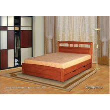 Кровать Флирт-2 (ВМК Шале) (Размер кровати: 180Х190 200, Ортопедическое основание: Нет.)