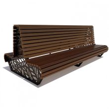 Скамейка уличная «ЯЛТА» (1,5м)