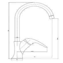 Смеситель Kaiser Corner 48444 хром  для кухни