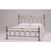 Кровать 9801 L (Размер кровати: 160Х200, Цвет: Antique brass - Античная медь)