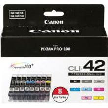 CANON CLI-42 LGY BK C M Y PC PM GY комплект картриджей