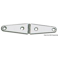 Osculati Mirror polished SS hinge 145x32 mm, 38.823.12