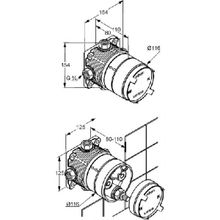 Скрытая часть Kludi Flexx.Boxx (88066)