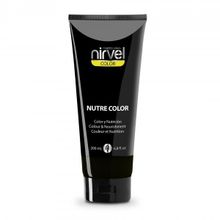 Гель-маска питательная оттеночная Черная Nirvel Nutre Color Black 200мл