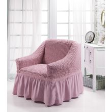 Чехол "BULSAN" для кресла цвет светло-розовый