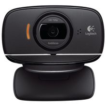 logitech (logitech hd webcam b525, usb 2.0, 1280*720, 8mpix foto, mic, black) 960-000842