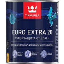 Тиккурила Euro Extra 20 Суперзащита от Влаги 900 мл бесцветная