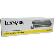 Тонер-картридж LEXMARK C910 912 (жёлтый, 14 000 стр, RC) 12N0770