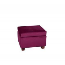 Мебельстория Пуф Эвора-2 фиолетовый велюр ID - 310855