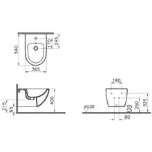 Vitra Биде подвесное Sento 4338B003-0288