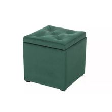 Мебельстория Пуф Тони-2Т зеленый велюр ID - 310815