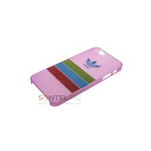 Накладка матовая adidas для iPhone 5 сиреневая 00022490