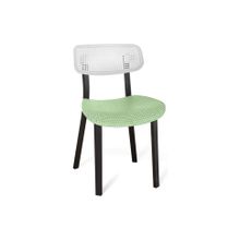 Слайн Стул Sheffilton SHT-S85 белый мятный черный