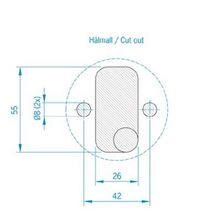 Roca Выключатель питания Roca 460234 24 В 250 А 65 x 141 мм