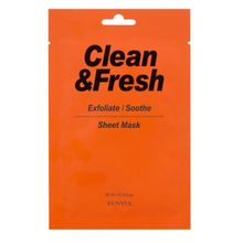 Маска тканевая для гладкости и регенерации кожи Eunyul Clean&Fresh Exfoliate Soothe Sheet Mask 5шт