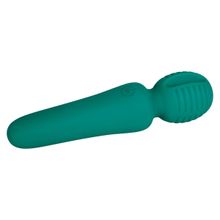 Зеленый мини-wand Eve s Petite Private Pleasure Wand - 14,8 см. (зеленый)