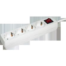 Удлинитель   У04К 4-местный, с выключателем, 5м, с заземлением, WYP10-16-04-05-ZK-N | код. WYP10-16-04-05-ZK-N |  IEK