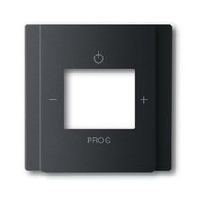 ABB Лицевая панель ABB Impuls цифрого FM-радио чёрный бархат 2CKA008200A0127 ID - 90615