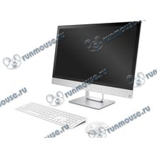 Моноблок HP "Pavilion 24-r027ur" 2MJ52EA (Pentium G4560T-2.90ГГц, 4ГБ, 1000ГБ, HDG, DVDRW, LAN, WiFi, BT, WebCam, 23.8" 1920x1080, FreeDOS) + клавиатура + мышь [141085]